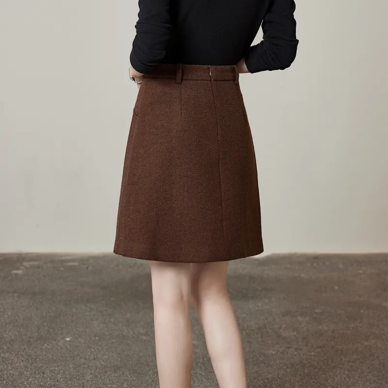 Hang Yi Court Casual Short Skirts Women's-6
