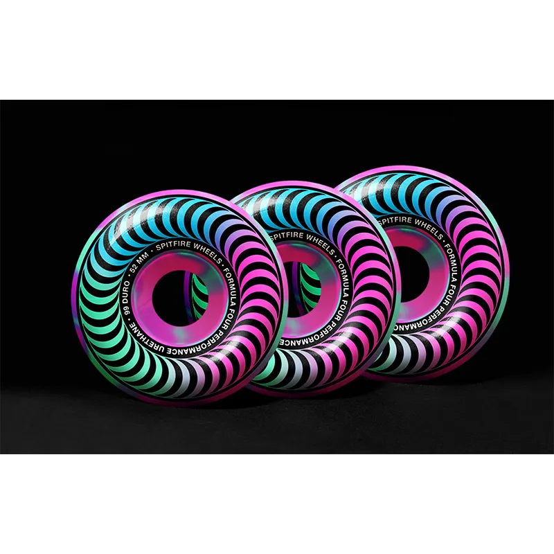 SPITFIRE Wheel Double Kick Skateboard 52mm Classic Wheel Style-5