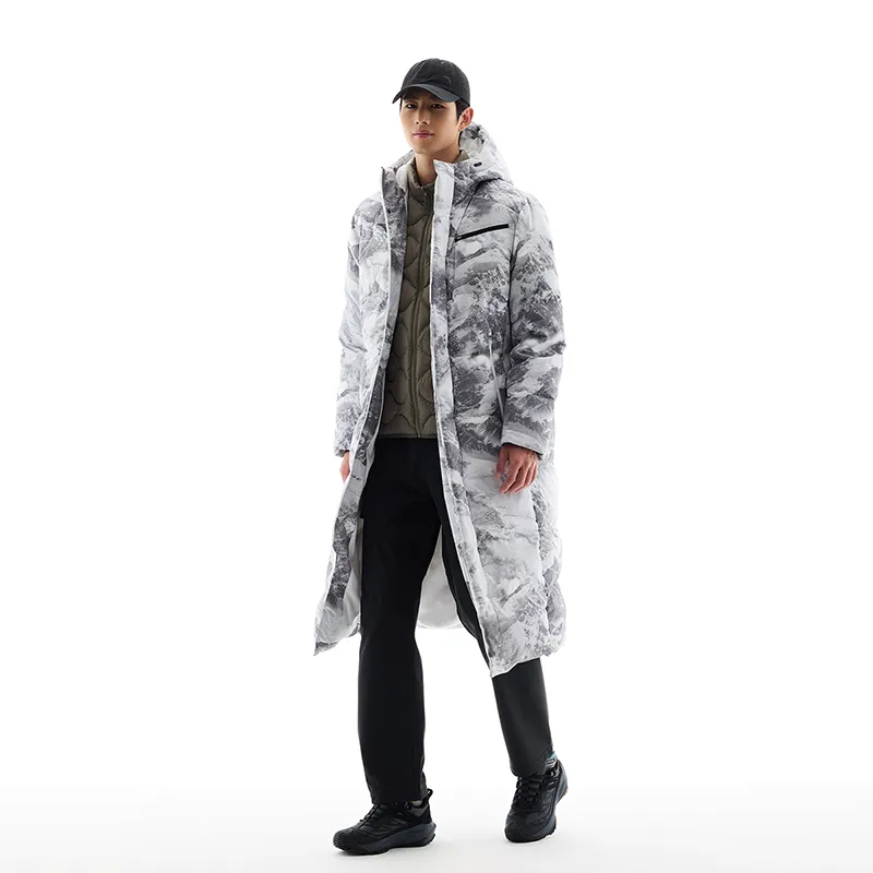 Anta Down Jacket Men's Pure White/Norman Jiang Xue-4
