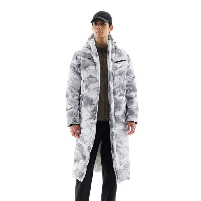 Anta Down Jacket Men's Pure White/Norman Jiang Xue-2