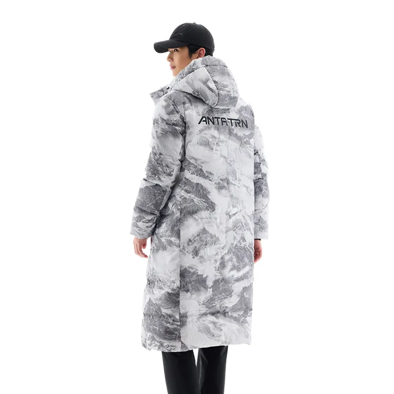 Anta Down Jacket Men's Pure White/Norman Jiang Xue-3