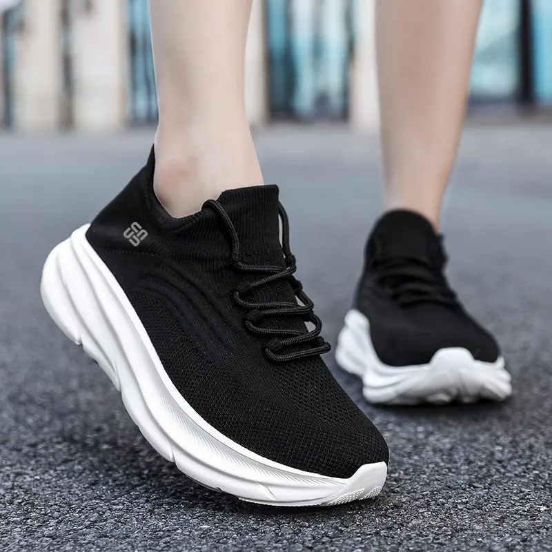 Cindiress Abrasion-Resistant Slip-Resistant Cushioning Low-Top Running Shoes Unisex-8