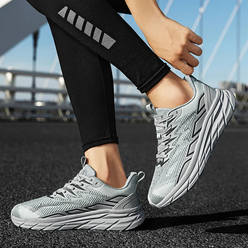 Cindiress Breathable Slip Resistant Low Top Running Shoes Men-15