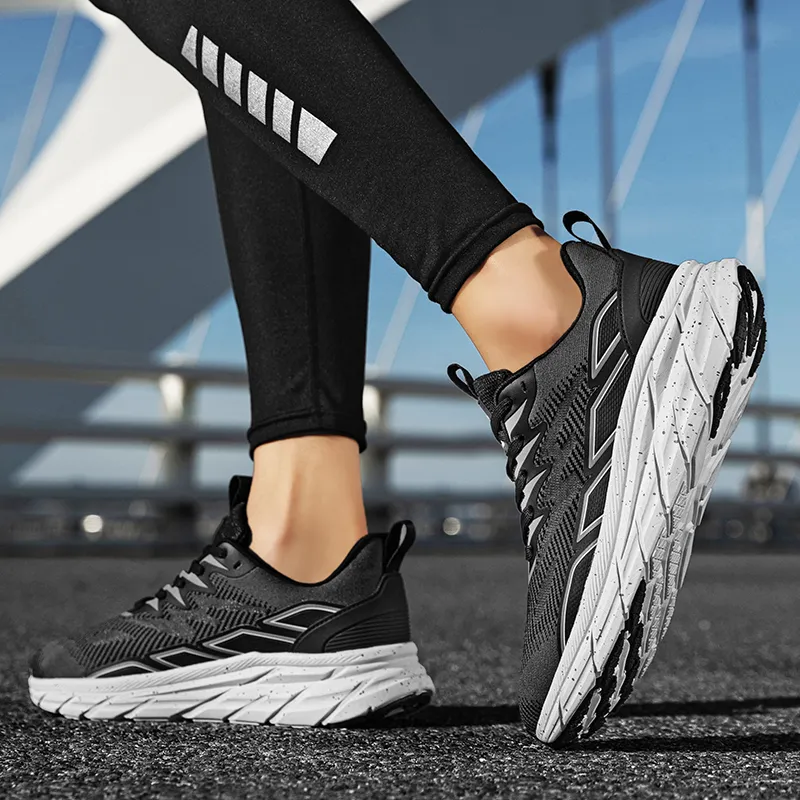 Cindiress Breathable Slip Resistant Low Top Running Shoes Men-6