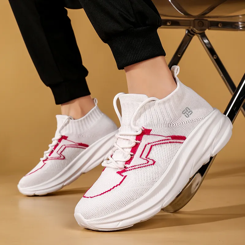 Cindiress Abrasion-Resistant Slip-Resistant Cushioning Low-Top Running Shoes Unisex-24