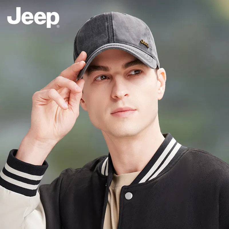 Jeep 100% Cotton Baseball Caps Unisex-1