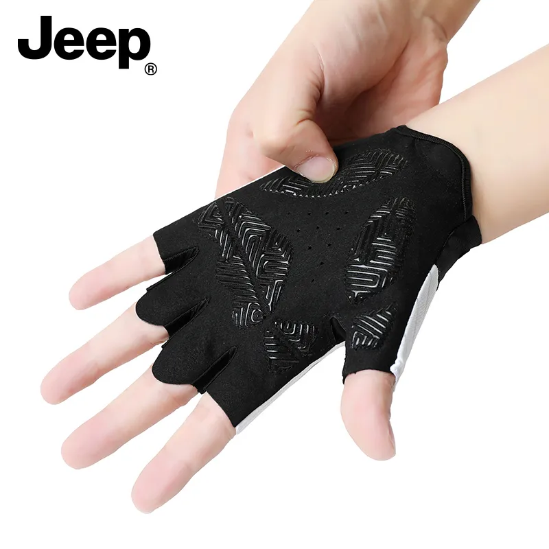 Jeep Polyamide Fitness Gloves Men's-9