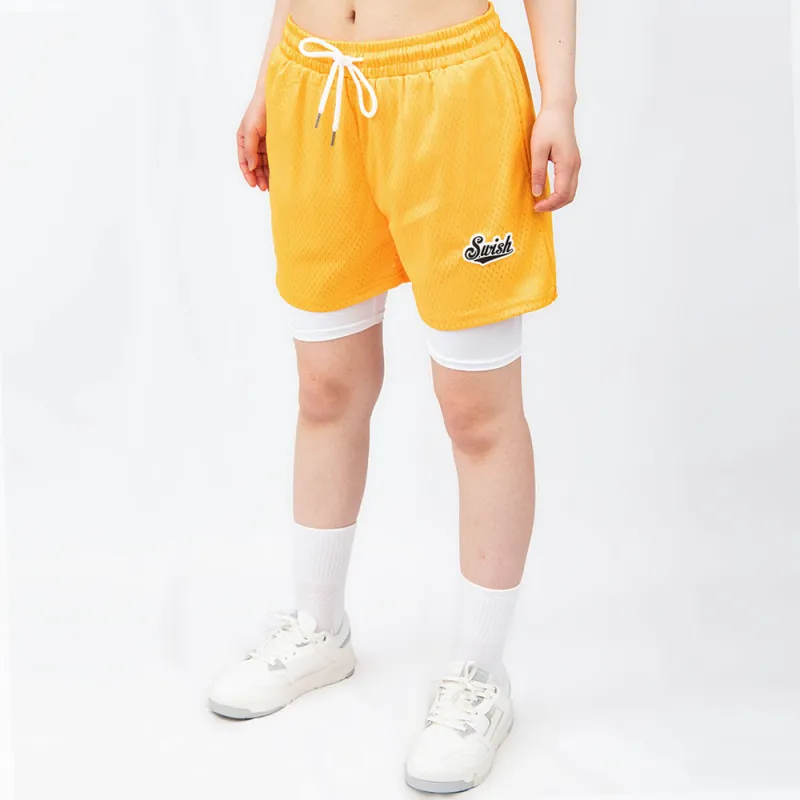 SWISH THE BALL IN Basketball Shorts Unisex-10