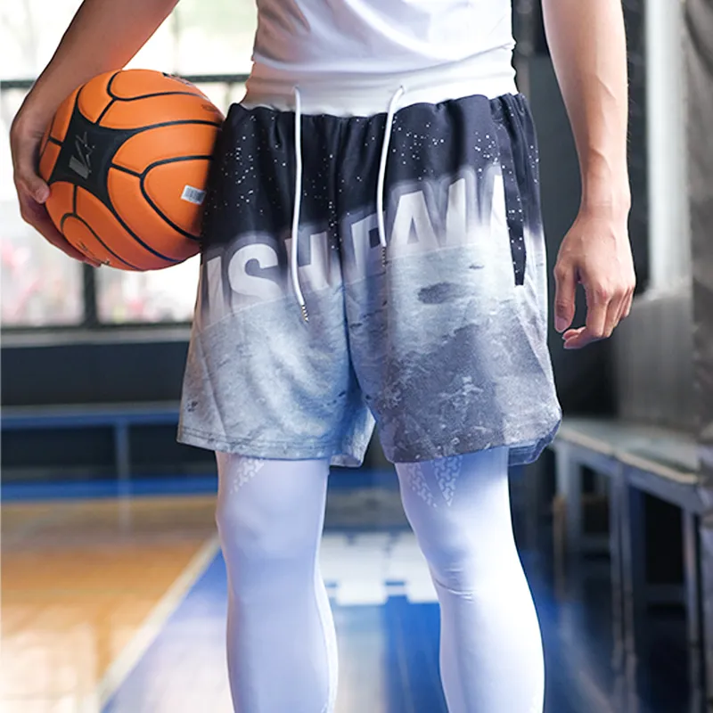 SWISH THE BALL IN Basketball Shorts Unisex-5