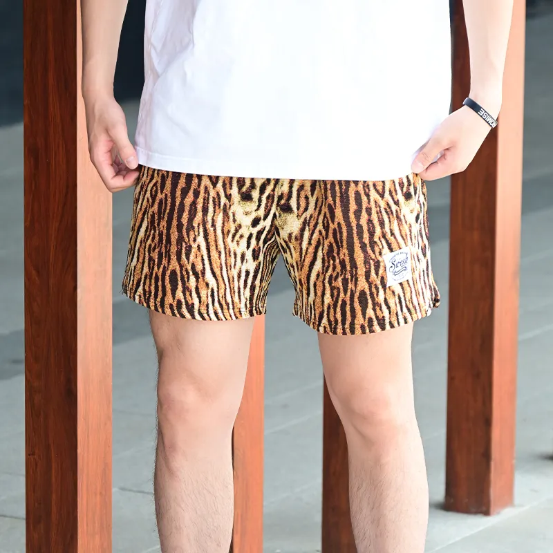 SWISH THE BALL IN Casual Shorts Unisex Brown-2