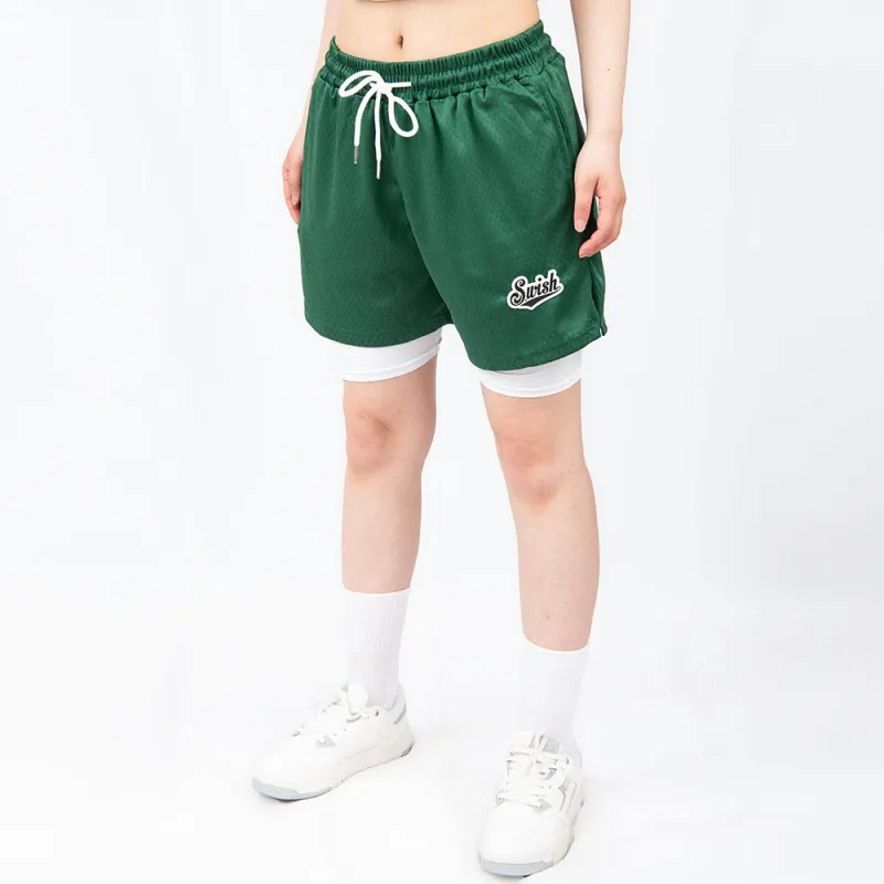 SWISH THE BALL IN Basketball Shorts Unisex-7