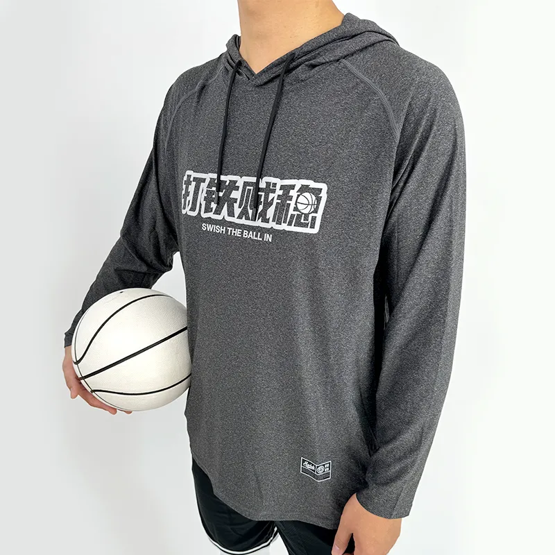 SWISH THE BALL IN Sports Apparel Unisex Black Gray-5