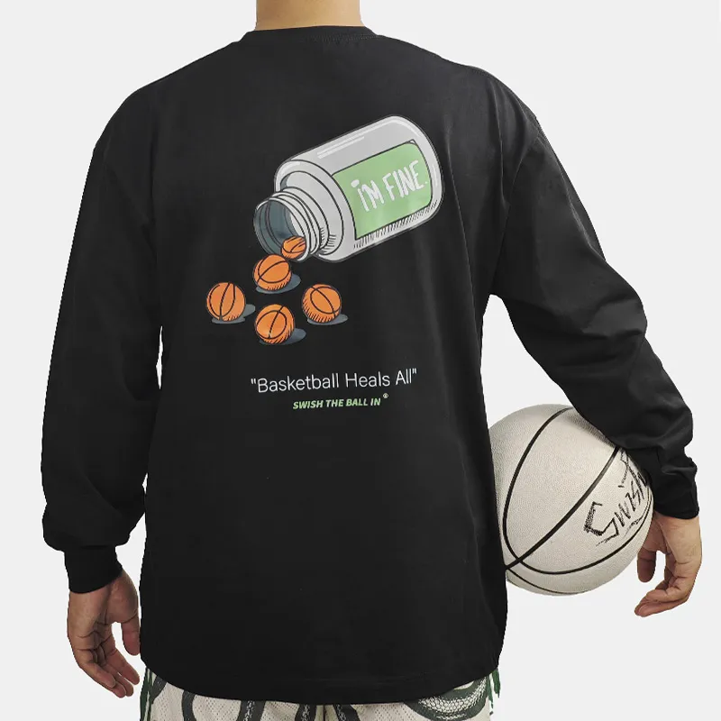SWISH THE BALL IN T Shirt Unisex-7