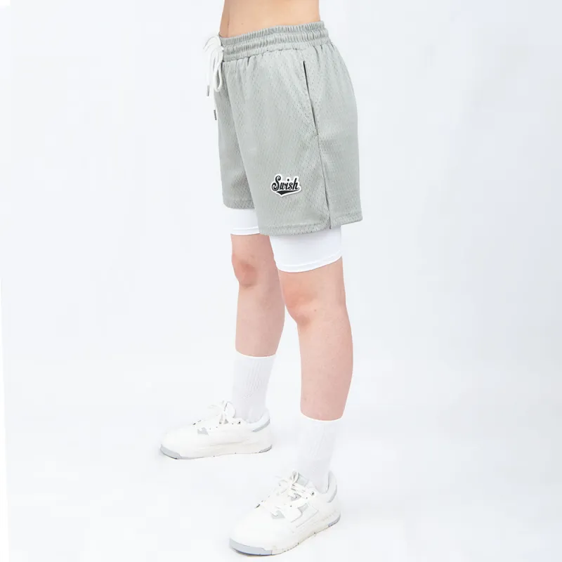 SWISH THE BALL IN Basketball Shorts Unisex-4