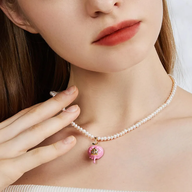 QUANDO S925 Silver Necklaces Women's-5