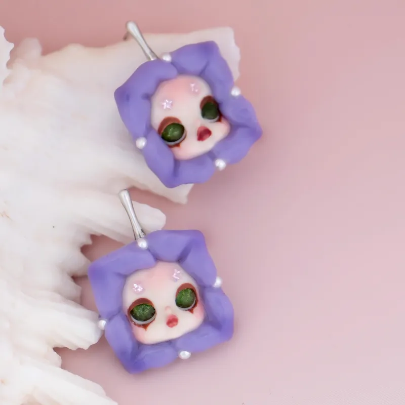 QUANDO S925 Silver Earrings Women's-1