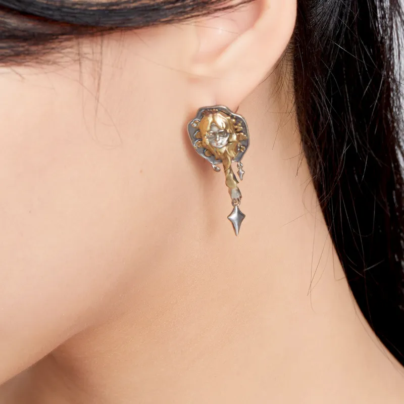 QUANDO S925 Silver Earrings Unisex-5