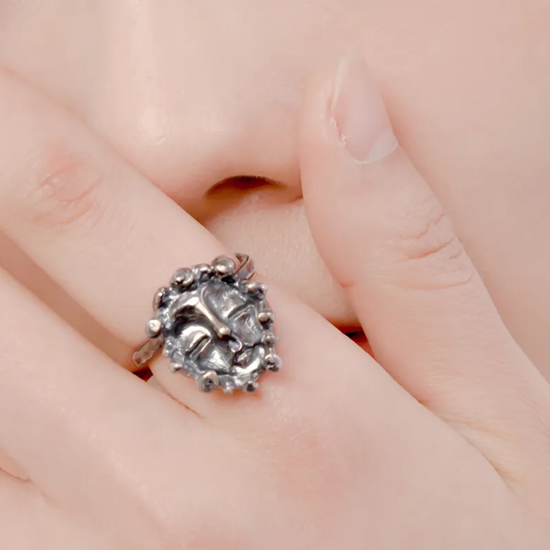 QUANDO S925 Silver Rings Unisex-6
