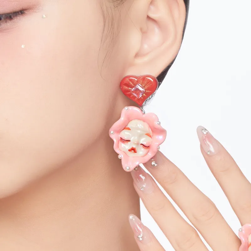 QUANDO S925 Silver Earrings Women's-1