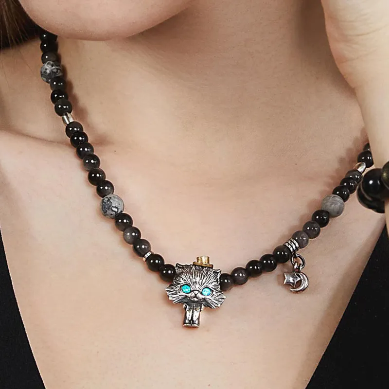 QUANDO S925 Silver Necklaces Unisex-1