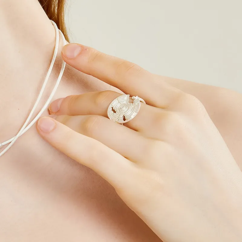QUANDO S925 Silver Rings Unisex-4