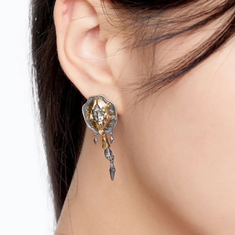 QUANDO S925 Silver Earrings Unisex-2