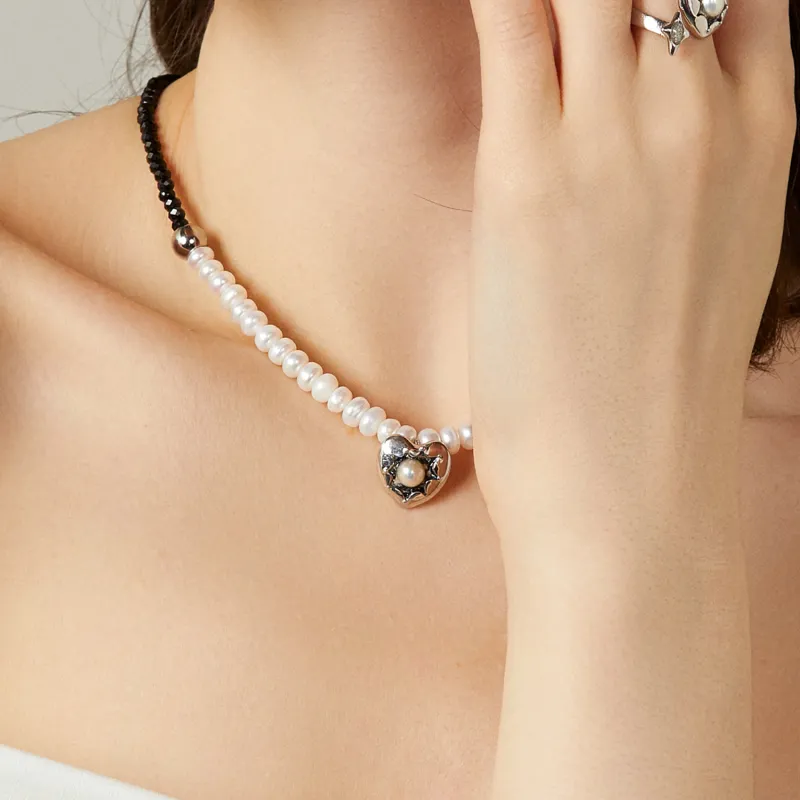 QUANDO S925 Silver Necklaces Women's-5
