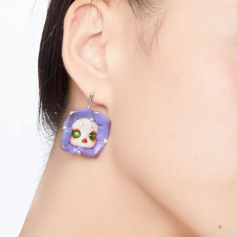 QUANDO S925 Silver Earrings Women's-2