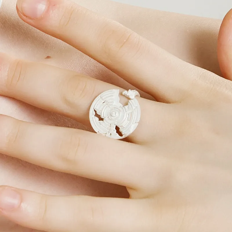 QUANDO S925 Silver Rings Unisex-2