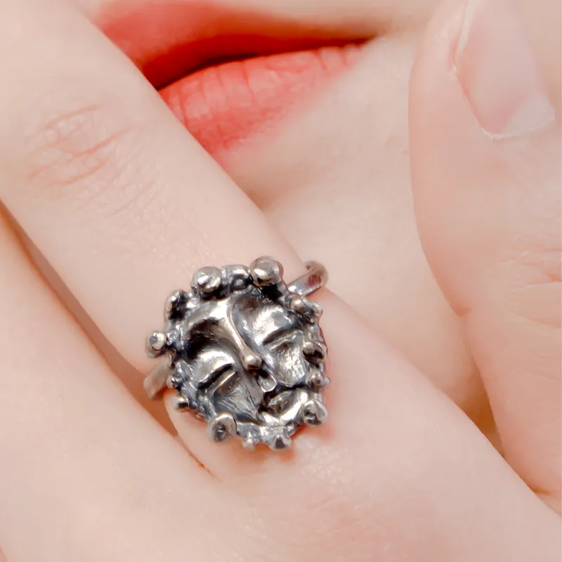 QUANDO S925 Silver Rings Unisex-1