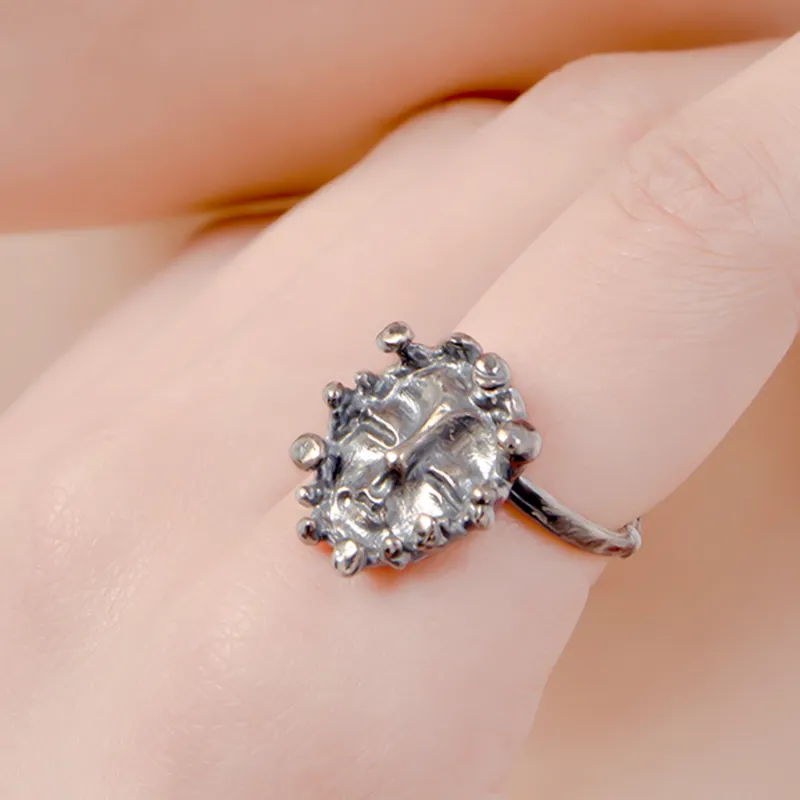 QUANDO S925 Silver Rings Unisex-2