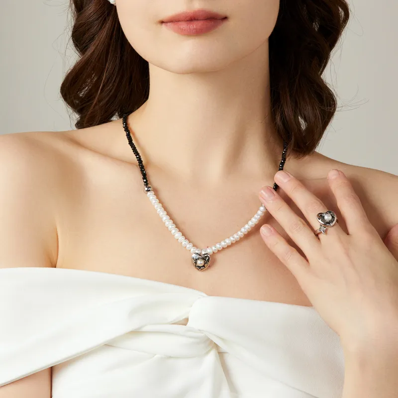 QUANDO S925 Silver Necklaces Women's-3