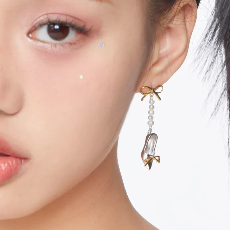 QUANDO S925 Silver Earrings Women's-2