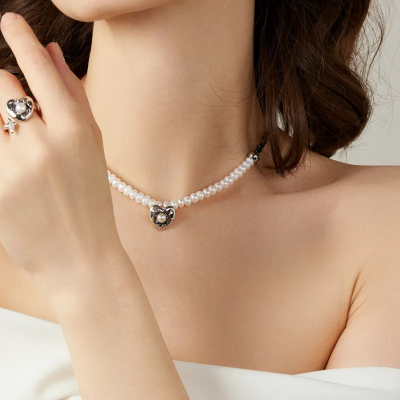 QUANDO S925 Silver Necklaces Women's-1