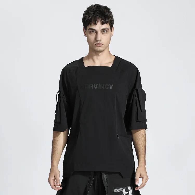 NORVINCY Comfortable Cooling Sweat Wicking Western Short Sleeved T Shirts Unisex-2