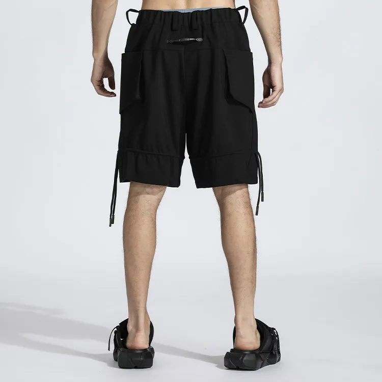NORVINCY Urban Techwear Multi Pocket Casual Shorts Unisex-2