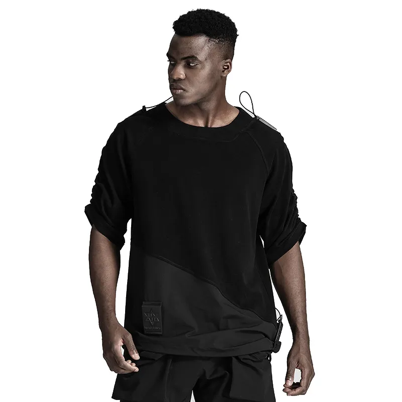 NORVINCY Comfortable And Breathable Sweat Wicking Solid Color 100% Cotton Short Sleeved T Shirts Unisex-4