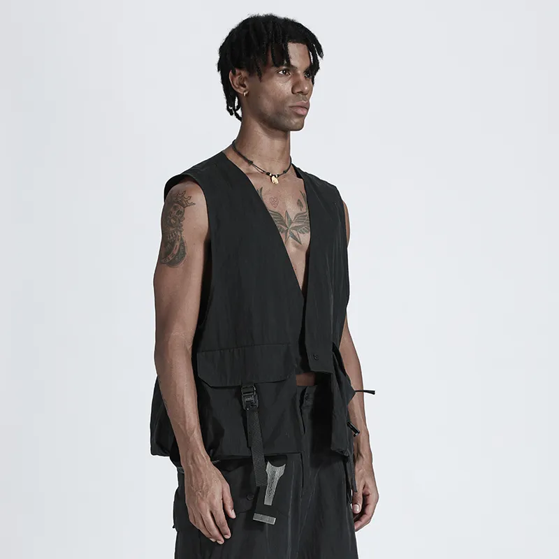 NORVINCY Vests Unisex Black-1