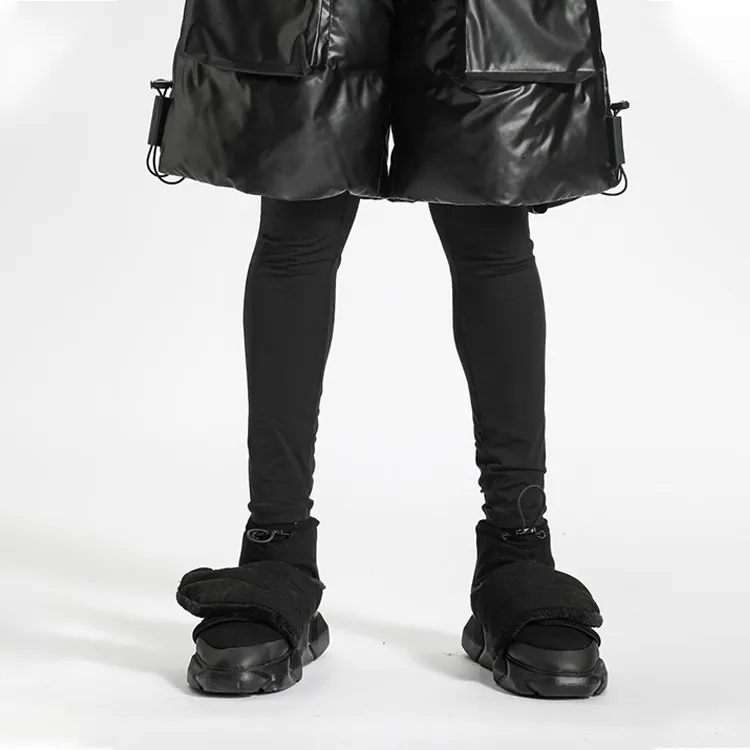 NORVINCY Warm Wear-Resistant Slip-Resistant Coverage Short Mid-Calf Snow Boots Unisex-7