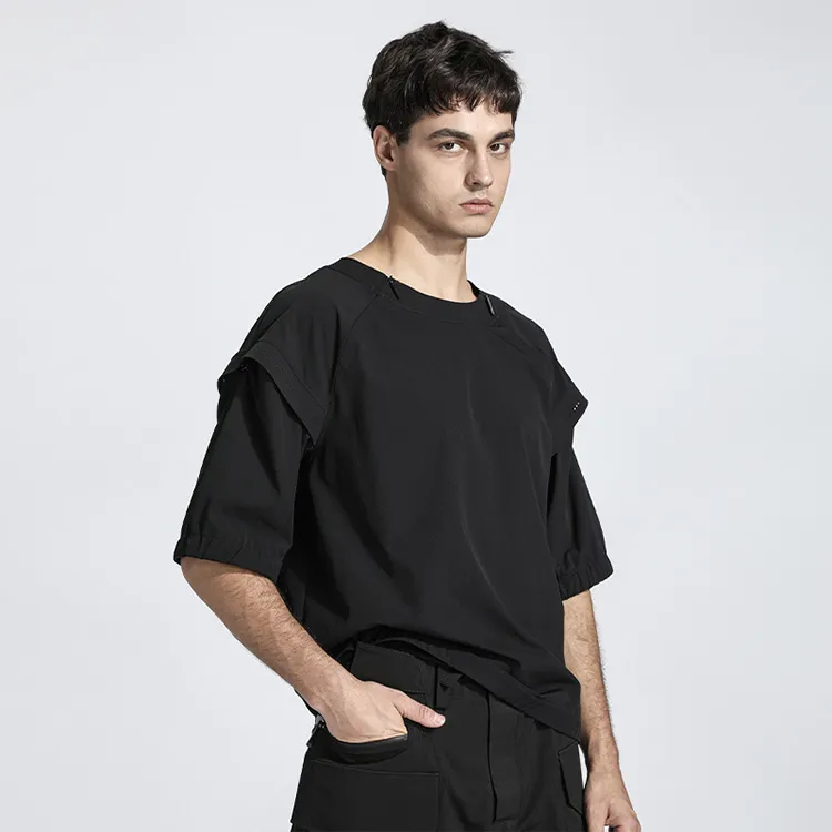 NORVINCY Comfortable And Breathable Sweat Wicking Lightweight Short Sleeved T Shirts Unisex-4