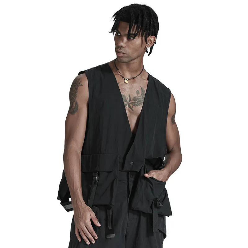 NORVINCY Vests Unisex Black-3