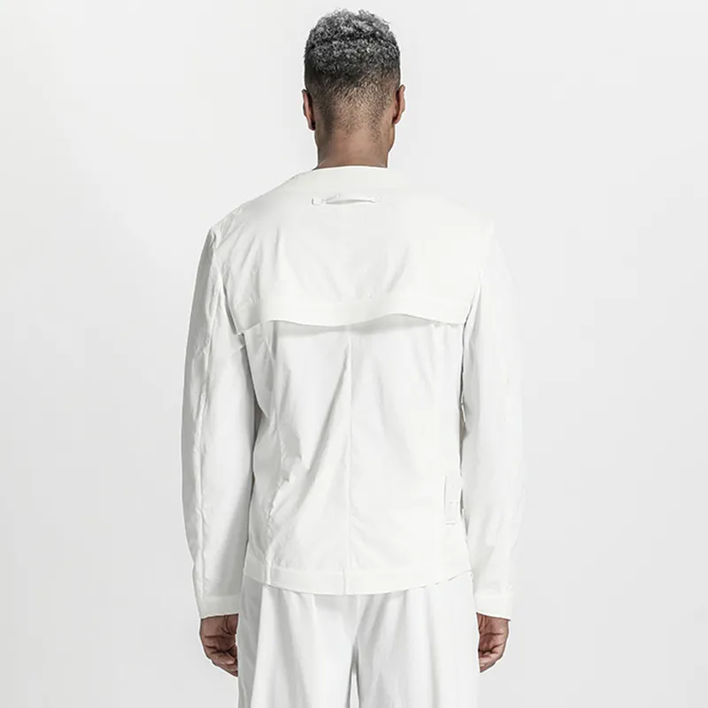 NORVINCY Western Artsy Style Low Neck Jacket Unisex-3