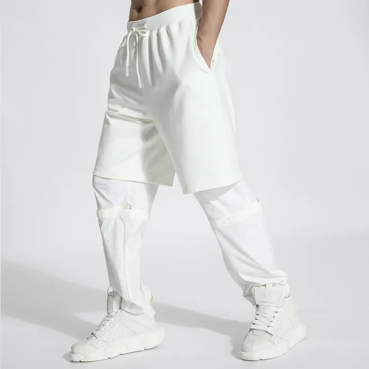 NORVINCY Western Sports & Fitness Knitted Fabric Casual Pants Unisex-8