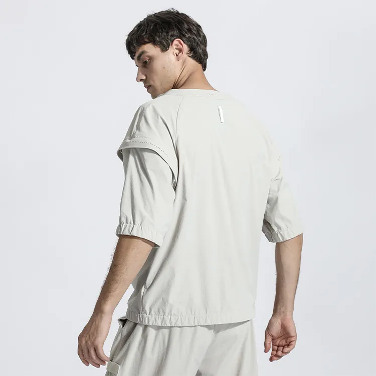 NORVINCY Comfortable And Breathable Sweat Wicking Lightweight Short Sleeved T Shirts Unisex-7