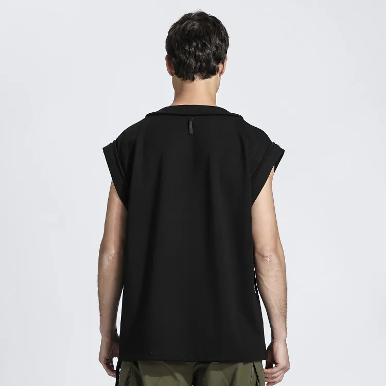 NORVINCY Comfortable And Breathable Sweat Wicking Necktie Tank Top Unisex-2