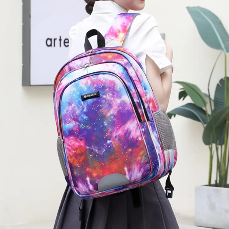 Natural Fish Nylon Backpack Unisex-5