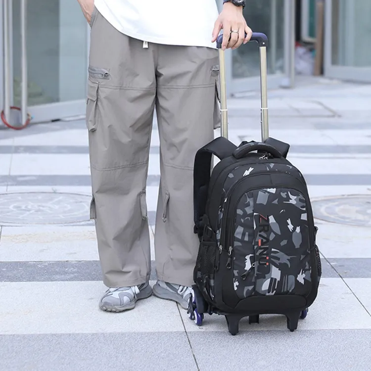 Natural Fish Oxford Backpack Unisex-5