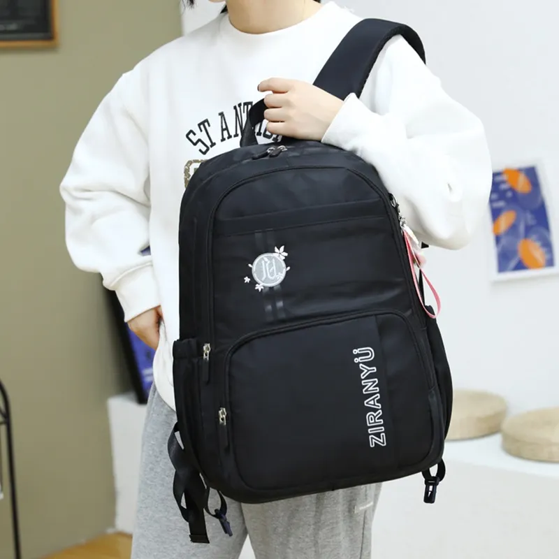 Natural Fish Nylon Backpack Regular Unisex Multicolor-1