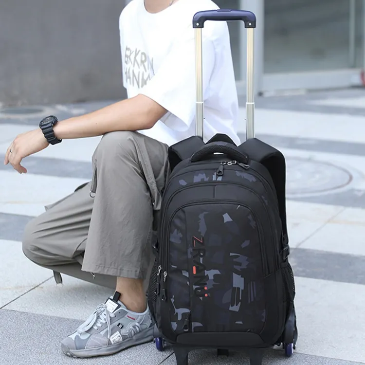 Natural Fish Oxford Backpack Unisex-11