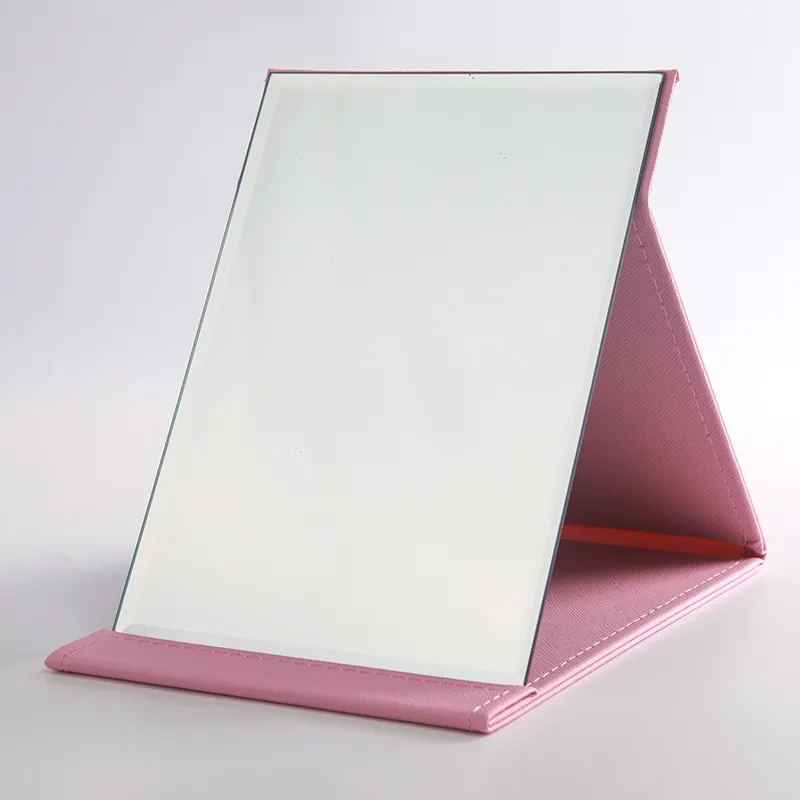MENGNI Foldable Large Size Make Up Mirrors Portable Desktop HD-5